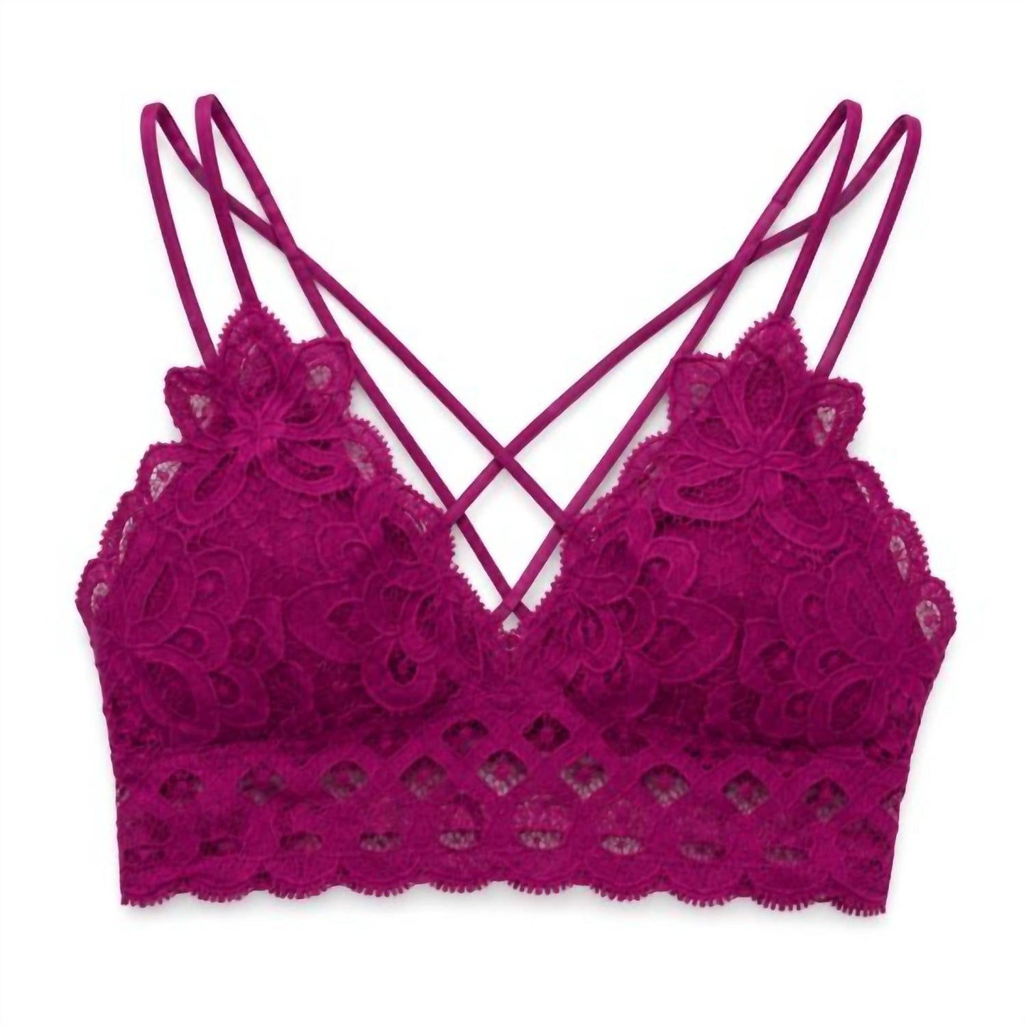 Women's Lace Criss Cross Bralette