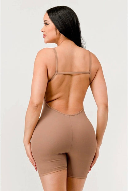 Basics Spaghetti Strap Romper