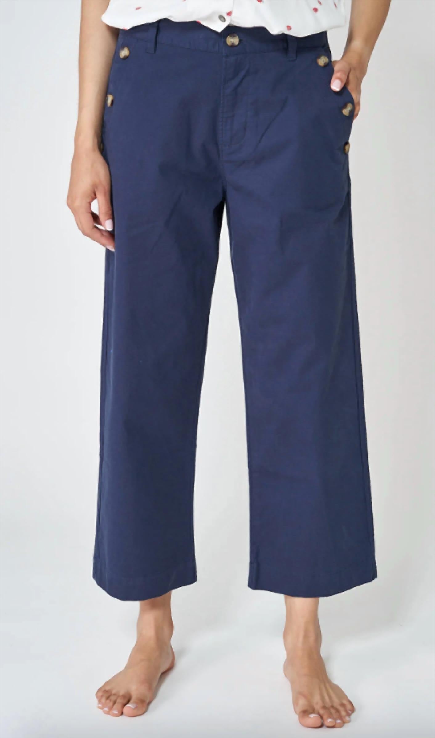Loose-fitting Sailor Trousers