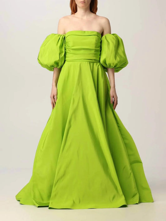 Valentino - Silk Faille Long Dress - Rack Hunt