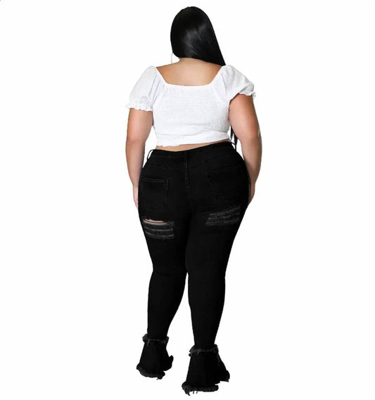 Loverly Fit - LACE UP JEANS - Rack Hunt -