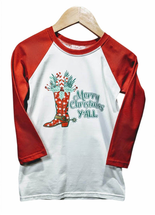 Haven Children - Girl's Graphic Christmas Tee - Rack Hunt -