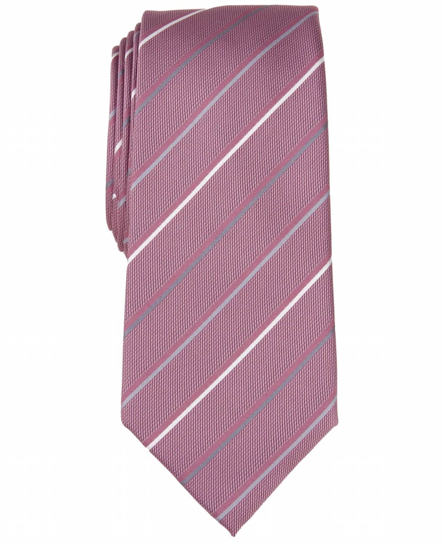 Alfani - Men's Belwood Slim Stripe Tie - Rack Hunt -