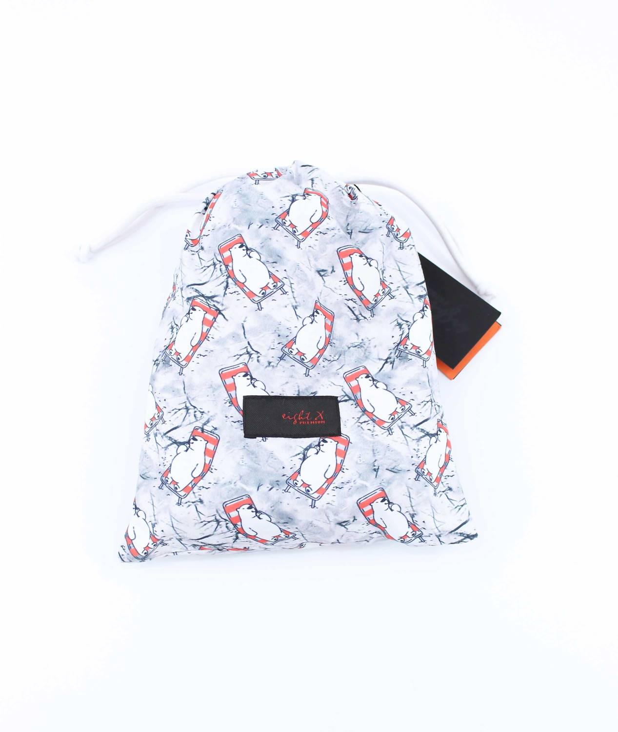 Polar Bear Plunge Print Swim Trunks