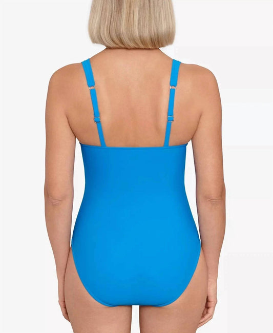 Mio Plunge One Piece Swimsuit