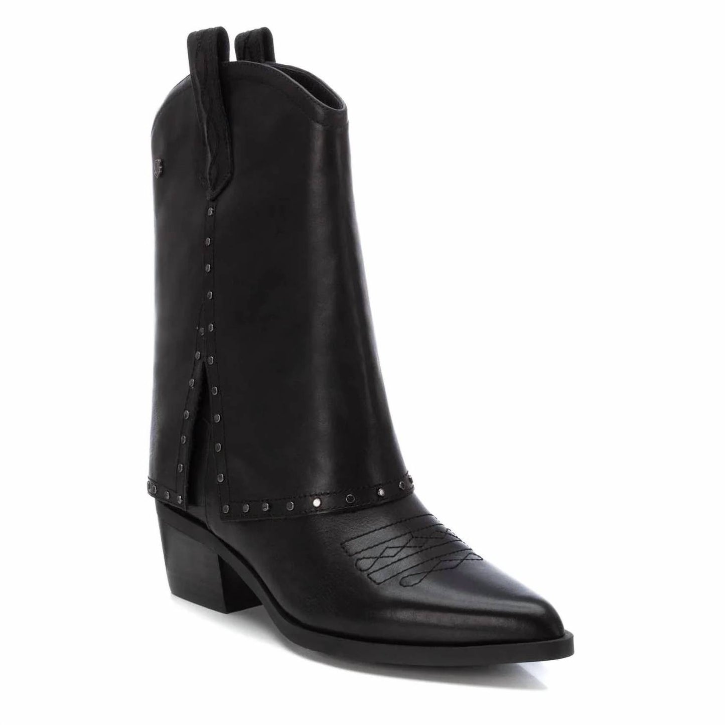 Women's Leather Italian Western Booties