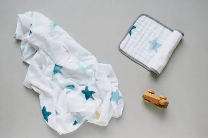 Fawn & Foster - Babby Organic Muslin Gauze Swaddle Blanket - Dream - Rack Hunt