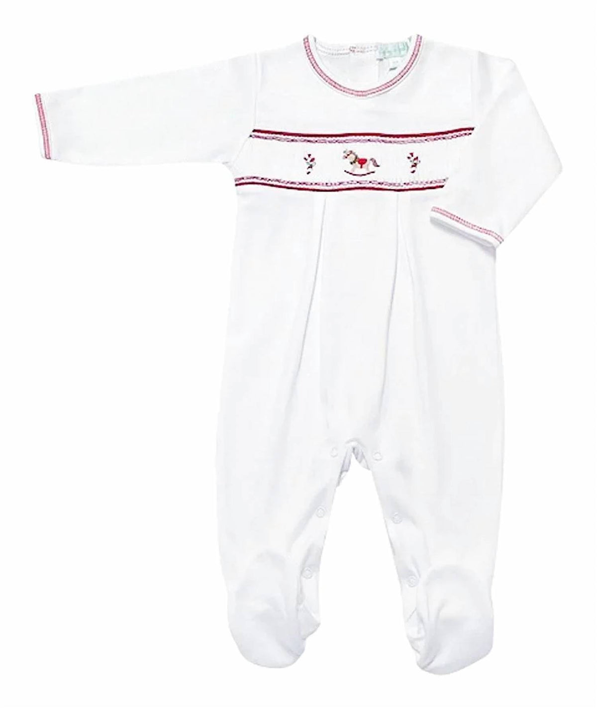Infant 2pc Christmas Footie With Hat