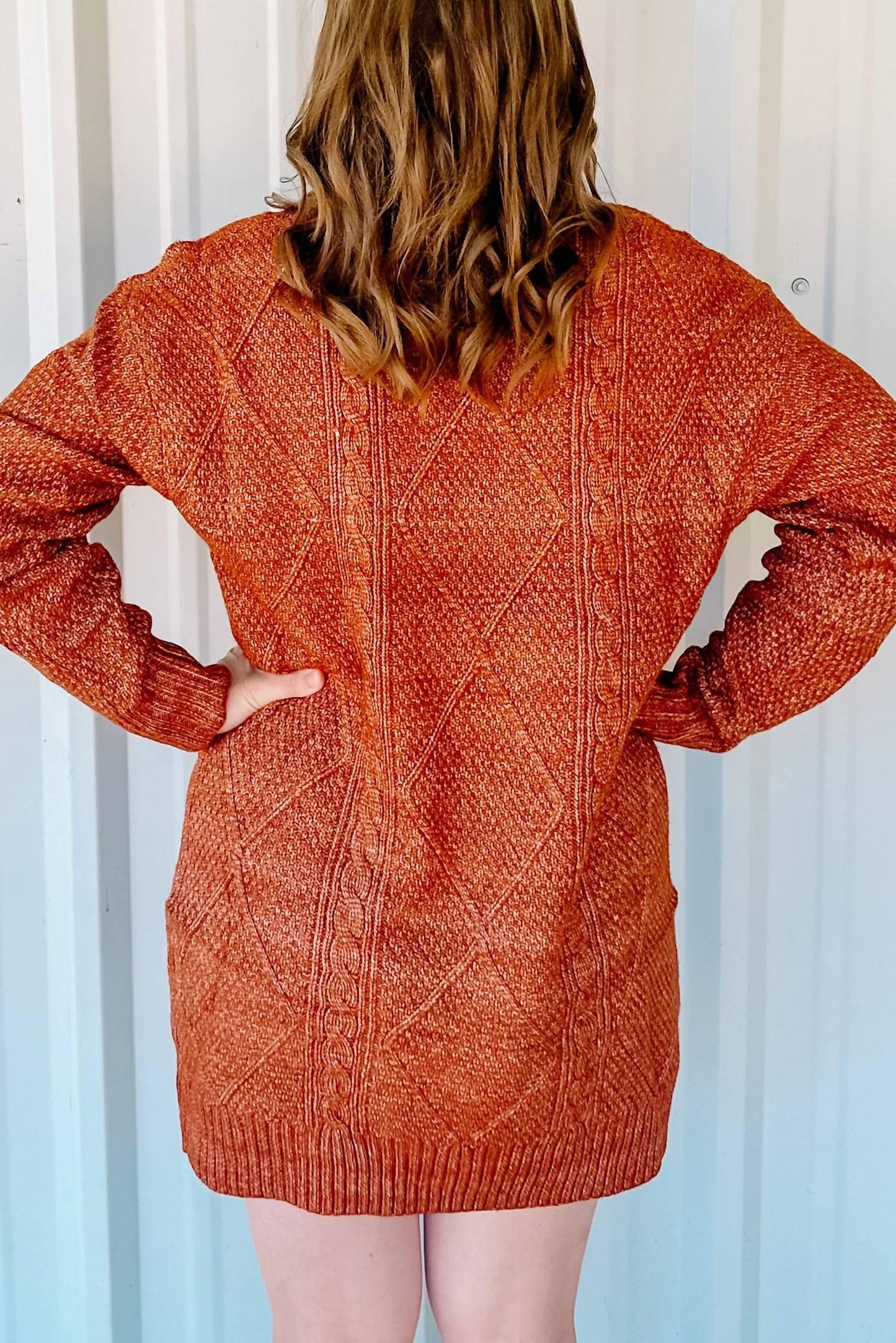 JUNIPER BLVD - Long Sleeve Sweater Dress - Rack Hunt