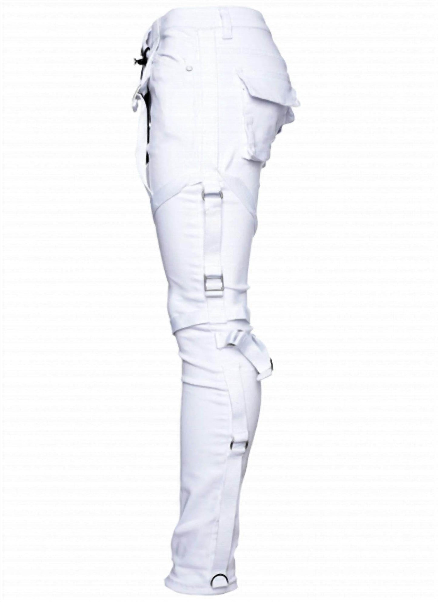 SERENEDE - Strapped Denim Jeans - Rack Hunt