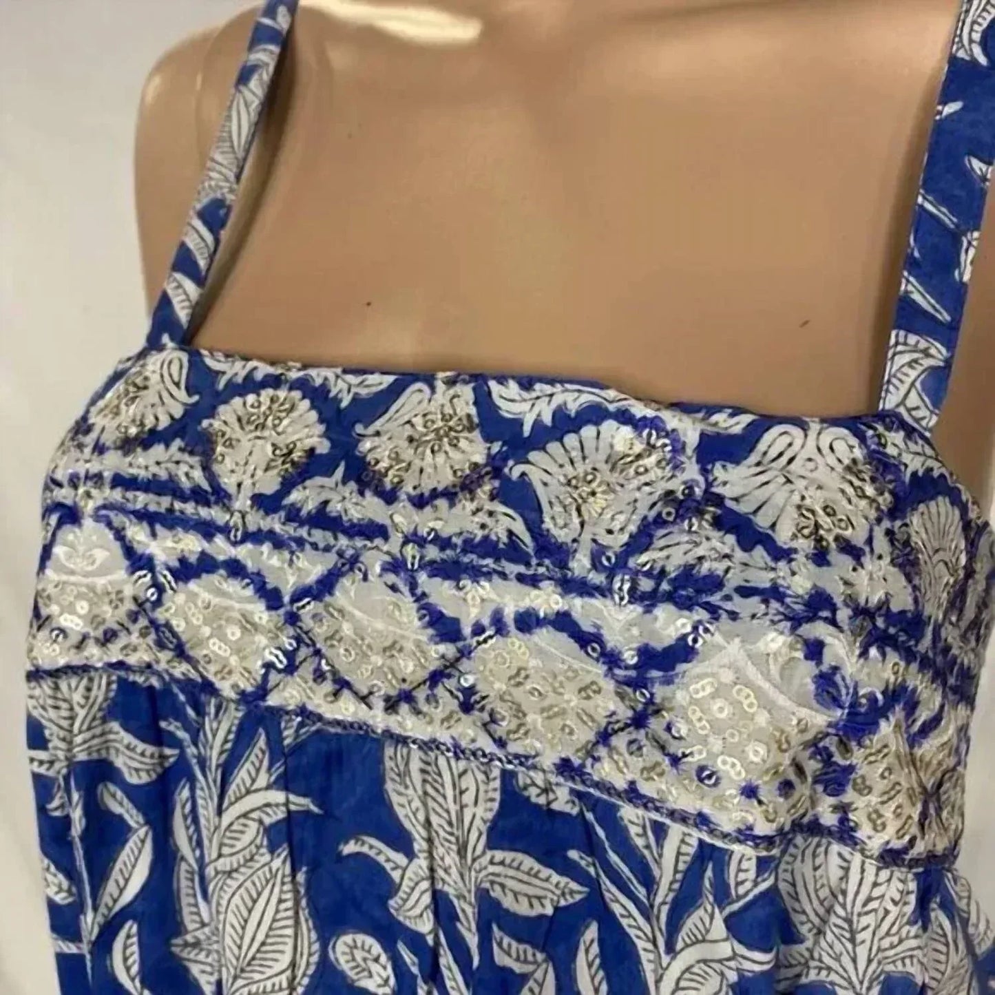 Azure and Indigo - Women's Lamu Tired Maxi Dress - Rack Hunt