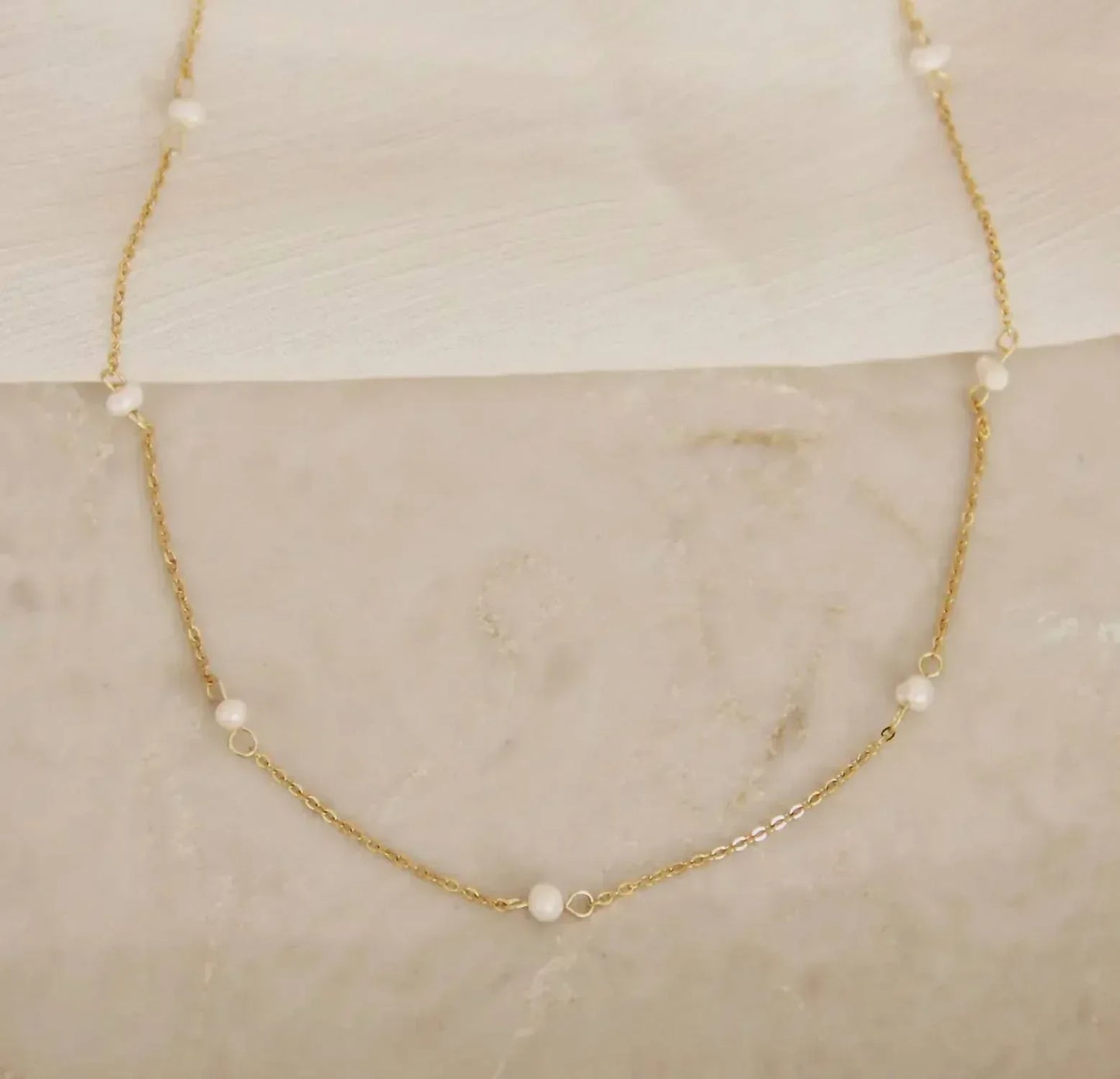 Maive - Pearl By The Yard Necklace - Rack Hunt