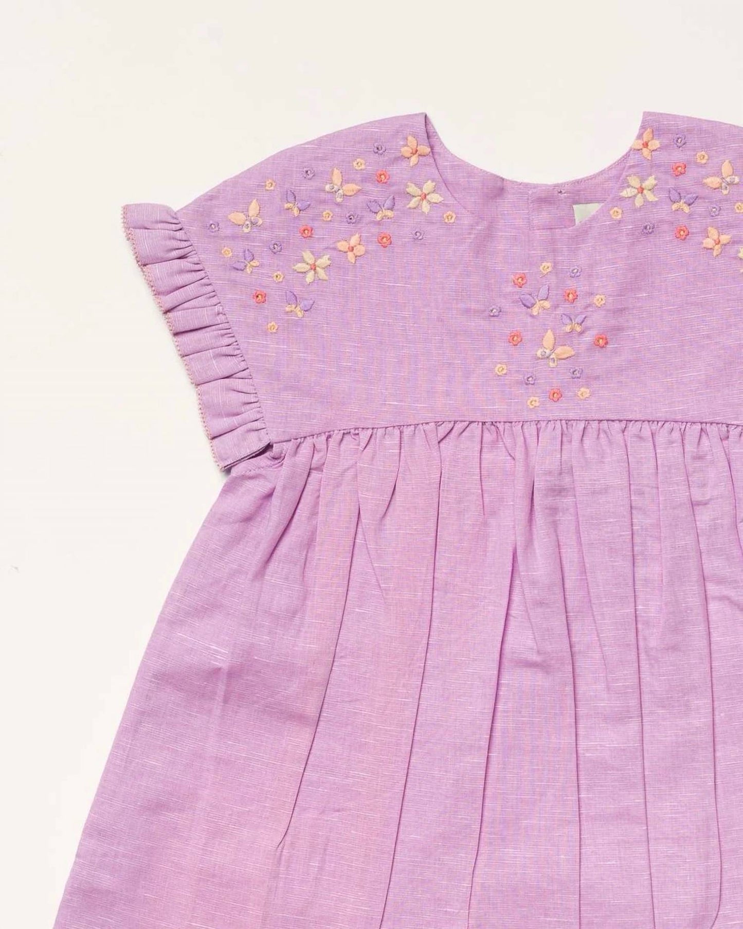 Floral Embroidery Dress