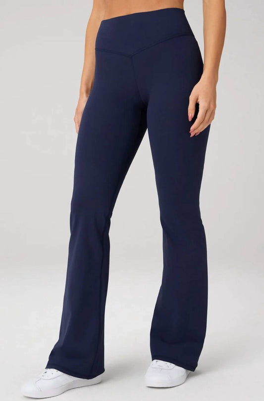 Pureluxe High-waisted Tlc Kick Flare Pants