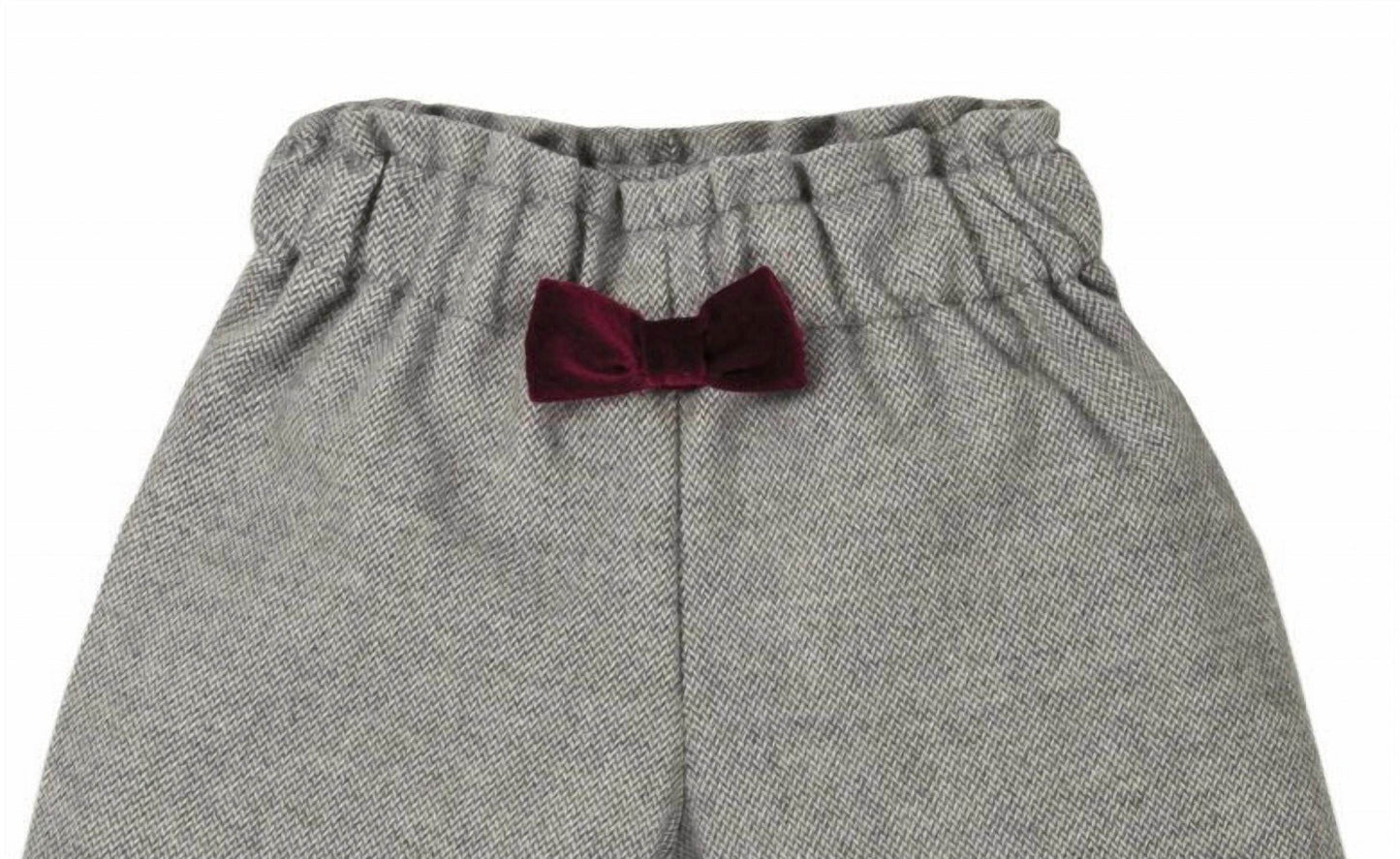 EMC - Girl's Flannel Bow Culottes Pants - Rack Hunt -