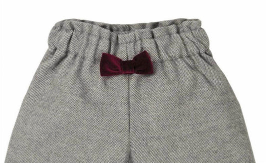 EMC - Girl's Flannel Bow Culottes Pants - Rack Hunt -