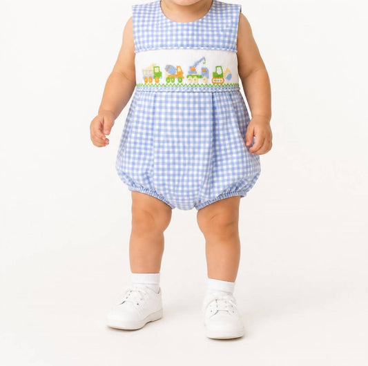 Construction Crew Smocked Bubble