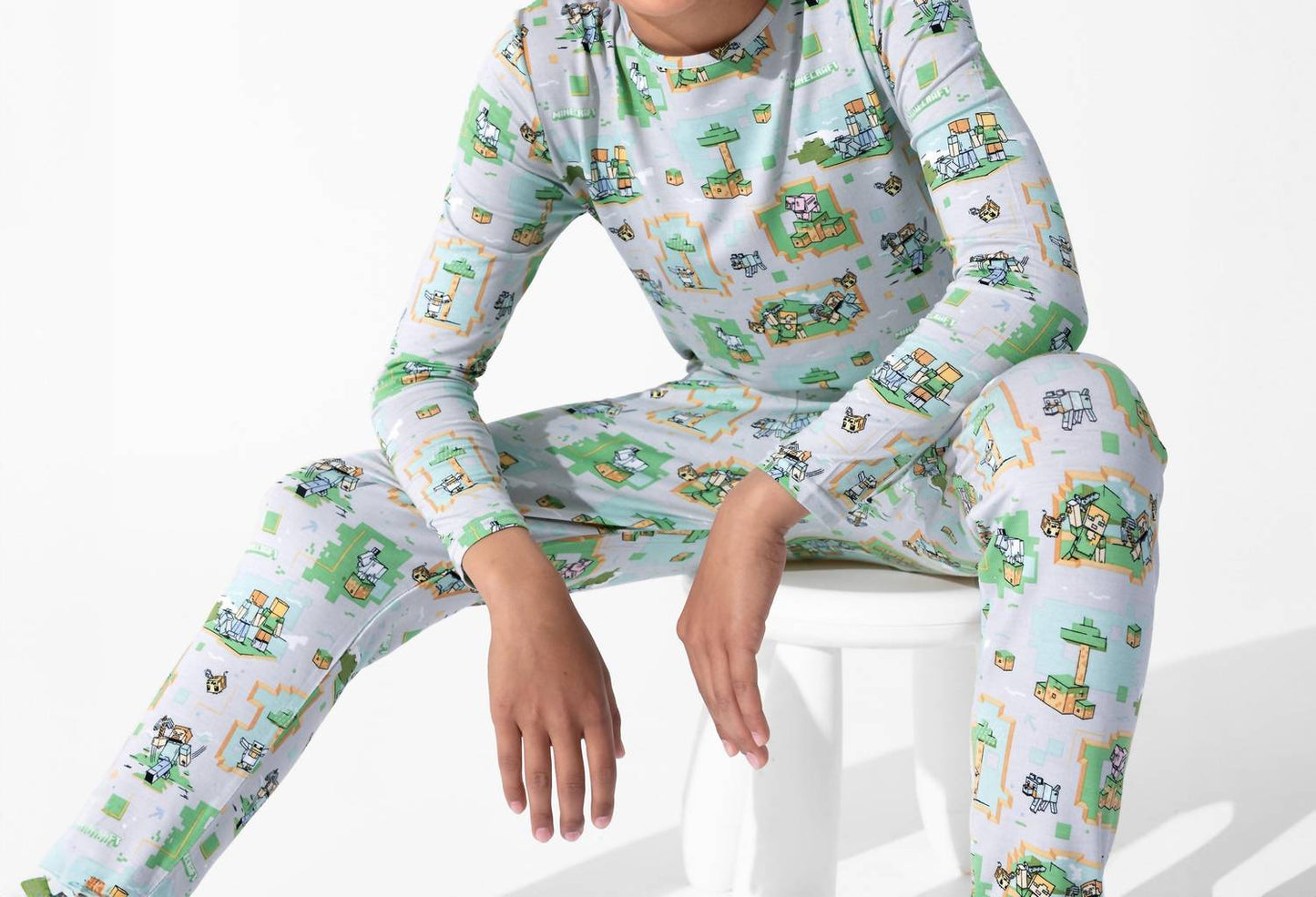 Minecraft Overworld Dreams Bamboo Pajamas