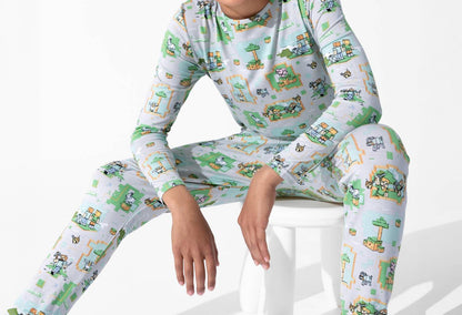 Minecraft Overworld Dreams Bamboo Pajamas