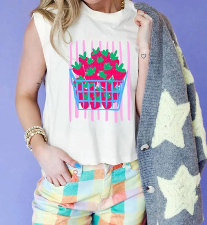 Strawberry Tank Top