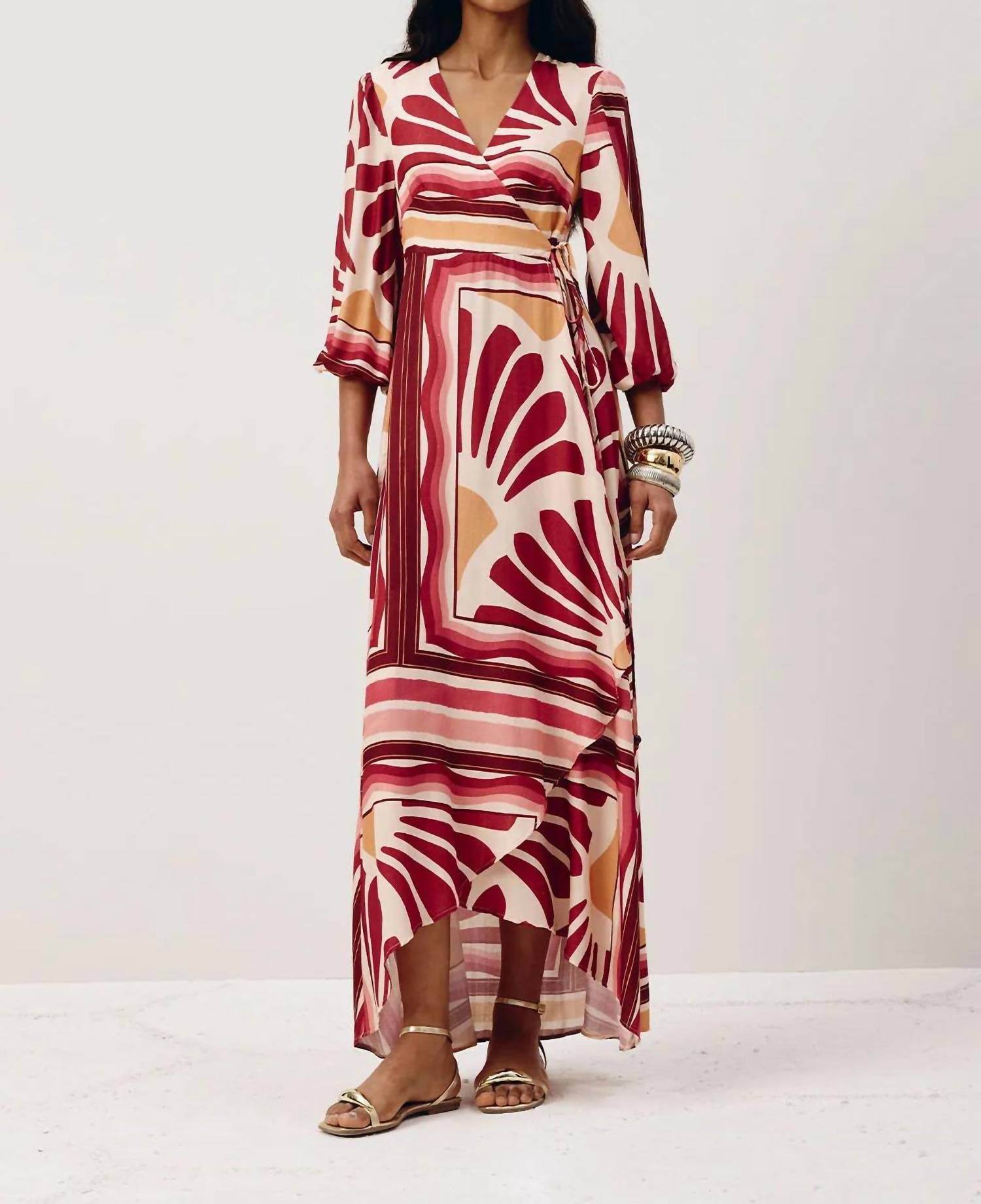 CaCay - Thalia Puff Sleeve Dress - Rack Hunt -