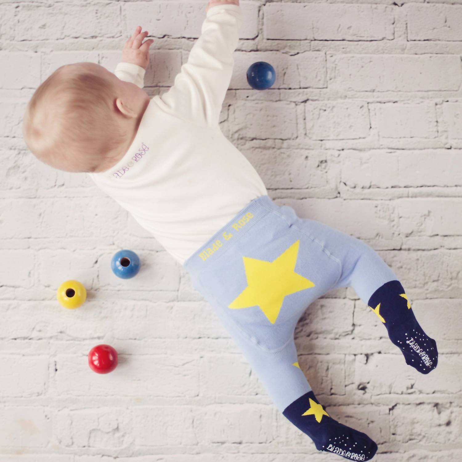 Blade and Rose - Baby Boys Tights With Stars - Rack Hunt -