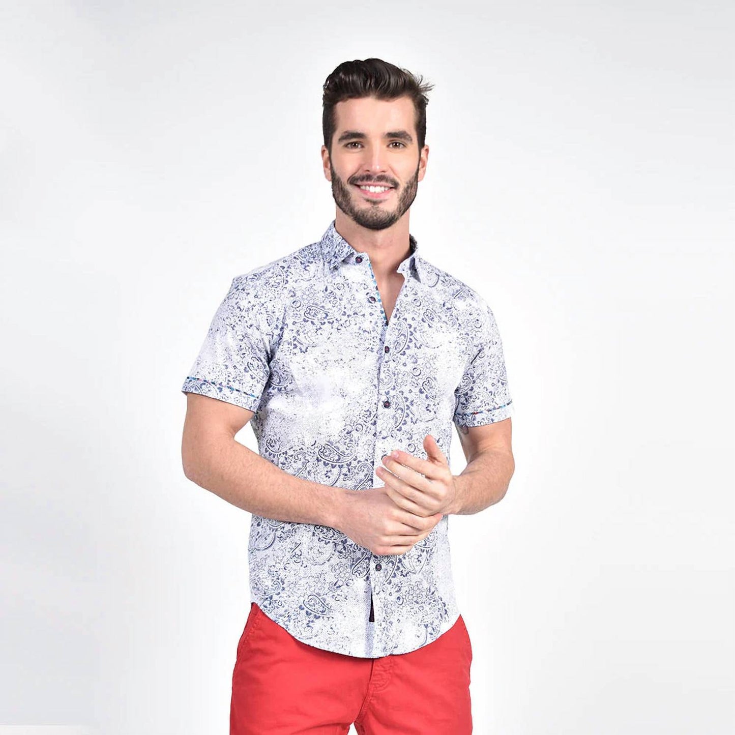 Paisley Trace Short Sleeve Shirt