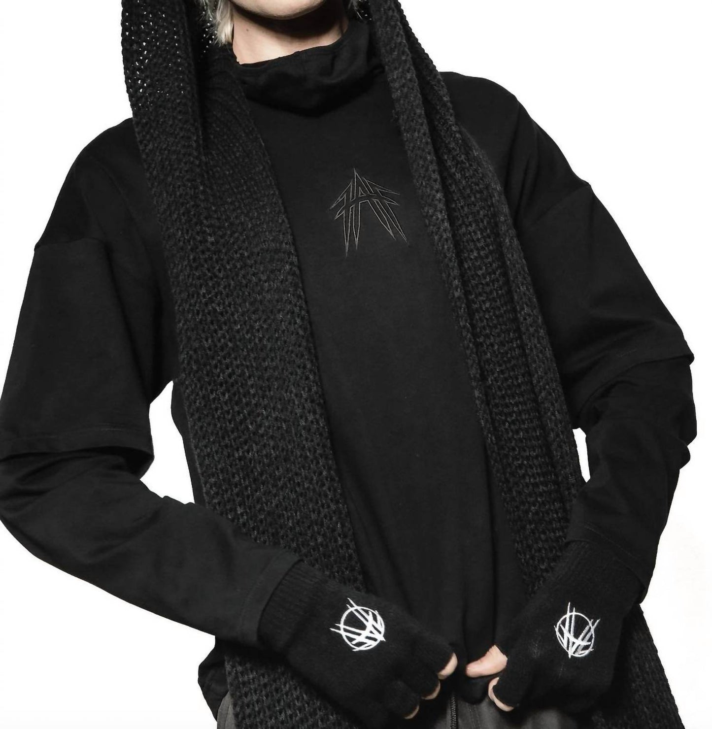 FAN ALL FLAMES - Unisex Nihil Long Sleeve T-shirt - Rack Hunt -