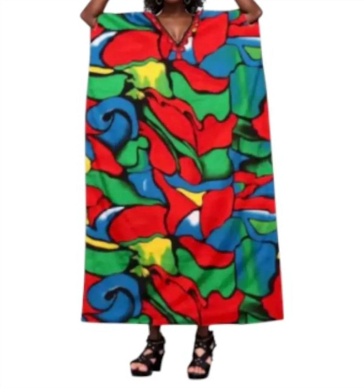 Kara Chic - Maxi Kaftan Dress - Rack Hunt