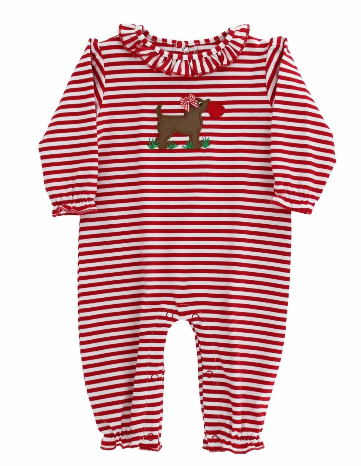 Girl's Knit Romper