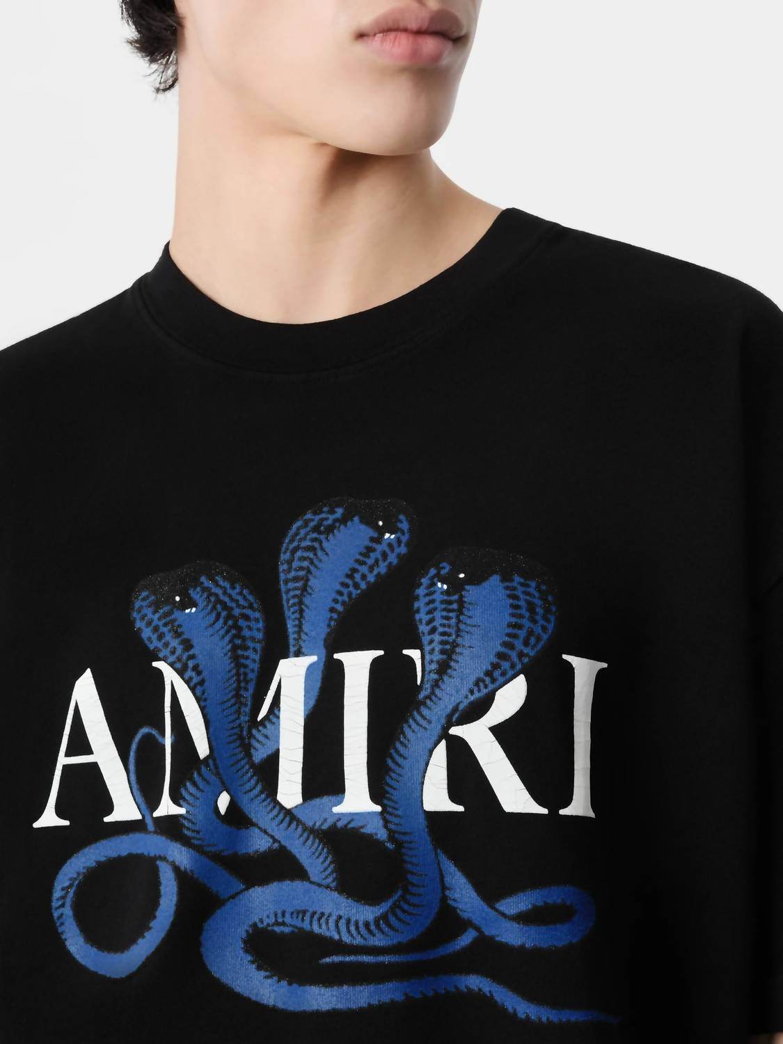Amiri - Glitter Snake Logo Tee - Rack Hunt -
