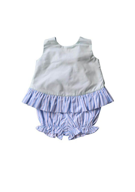 Mint Magnolia - Girl's Sutton Swing Stripe Set - Rack Hunt