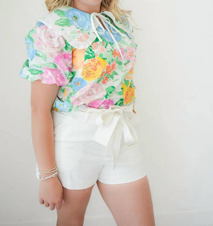 Blair Paper Bag Shorts