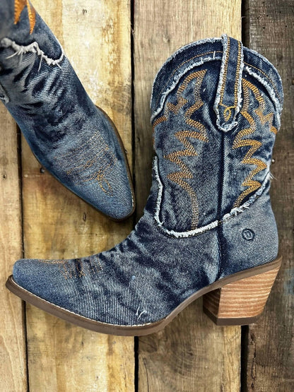 ARider - Women's Denim Booties - Rack Hunt