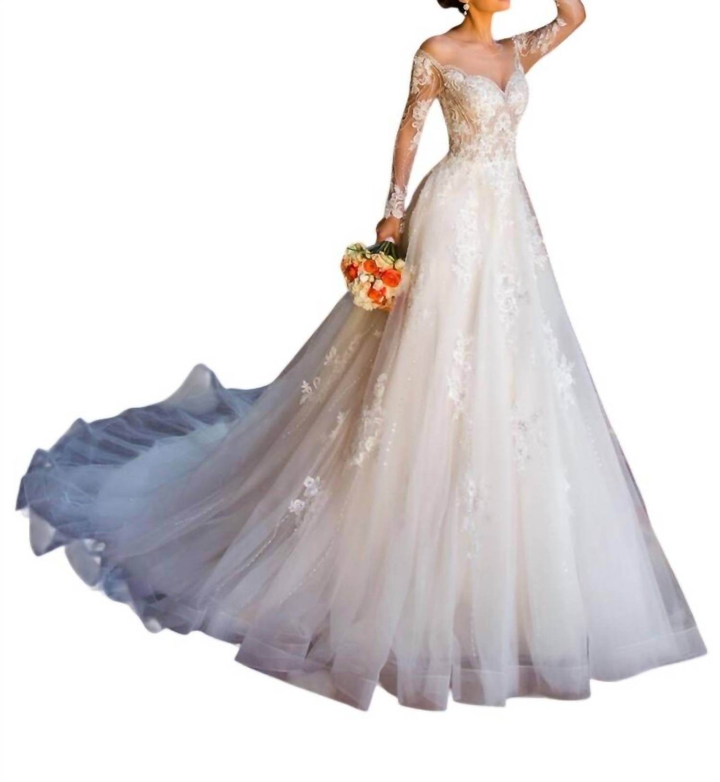 Kitty Chen Couture - Cassandra Crystal Beaded Gown - Rack Hunt