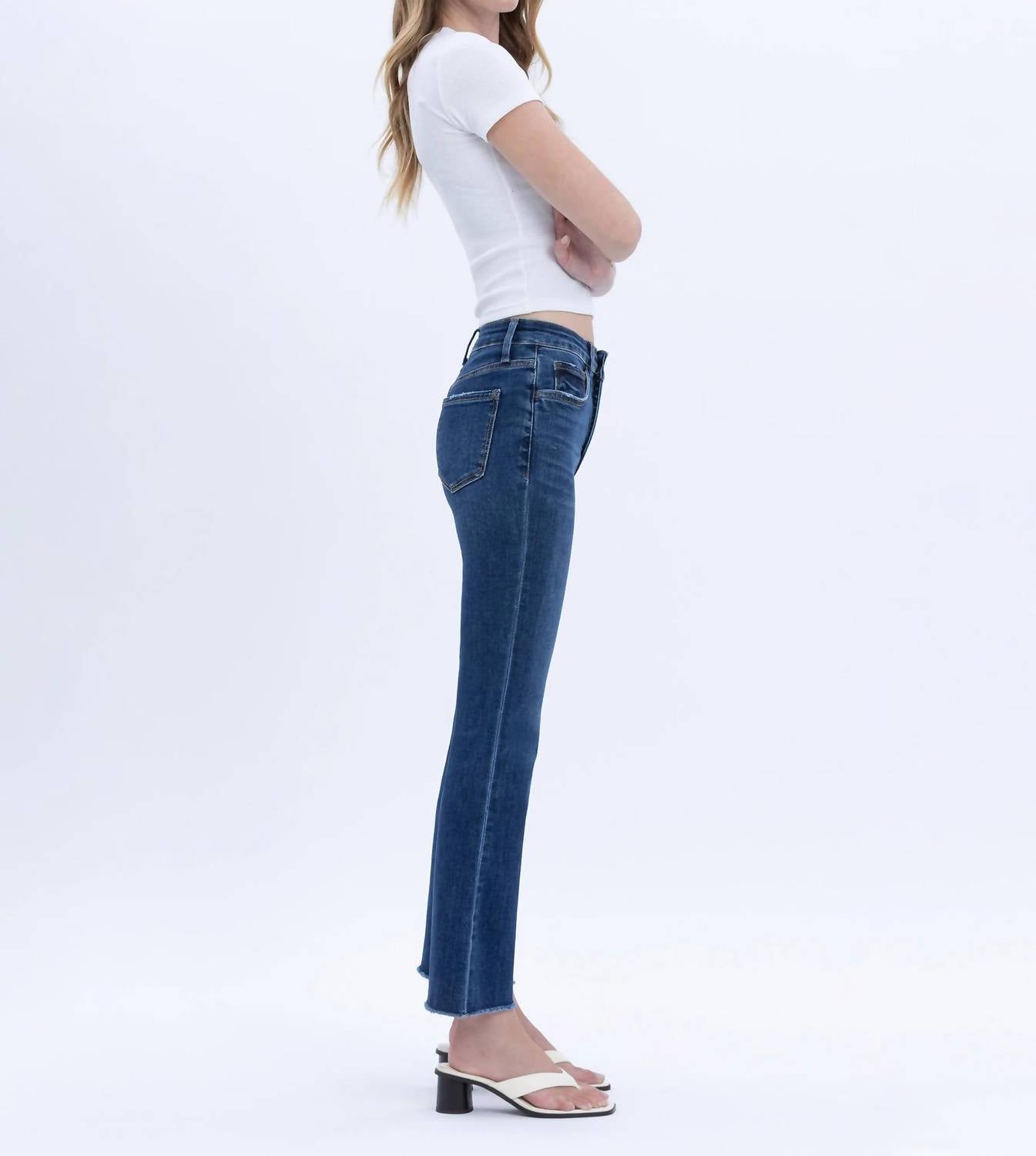 Women's Rhae Lovervet Tummy Control Kick Flare Jeans