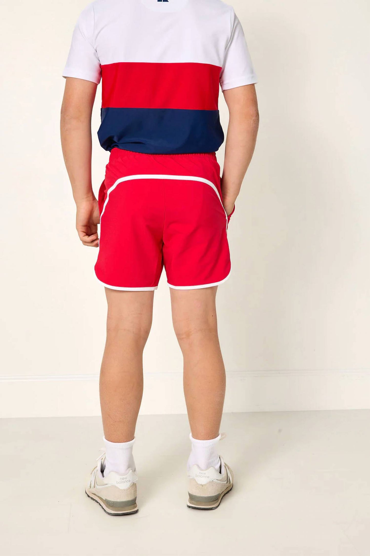 Retro Super Short With Piping
