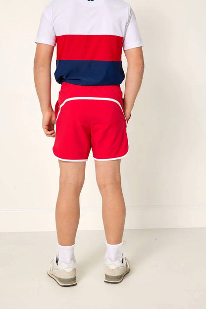 Retro Super Short With Piping
