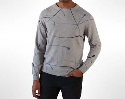 Splatter Crewneck Sweater
