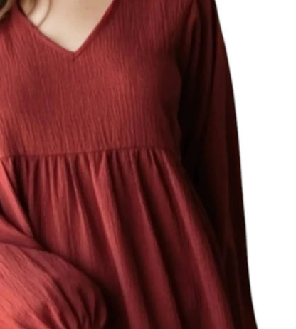 Heimish USA - Puff Sleeve Tiered Dress - Rack Hunt