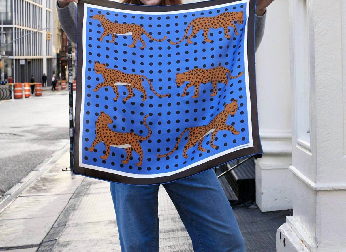 Double Sided Silk Scarf