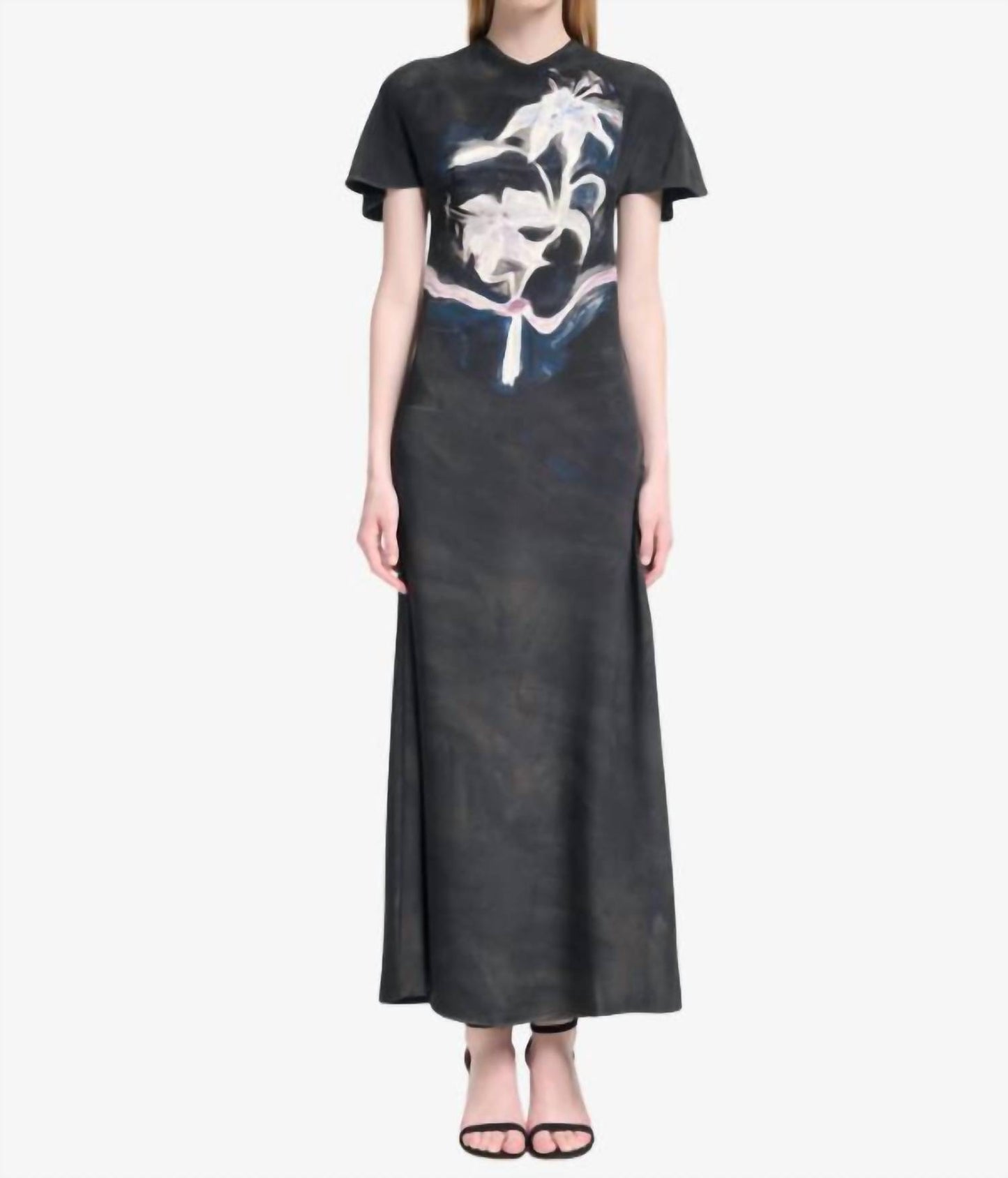Daisy Silk Midi Dress