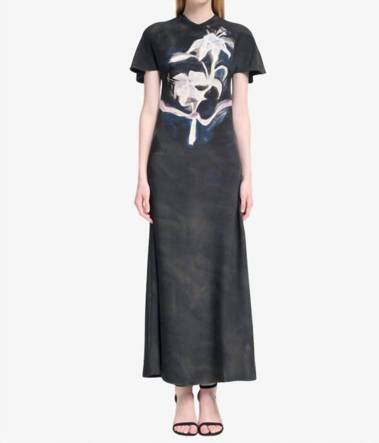 Daisy Silk Midi Dress