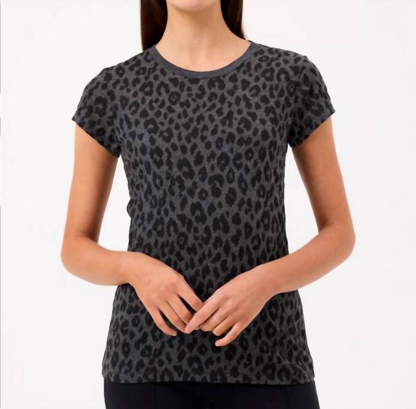 Leopard Ringer Tee