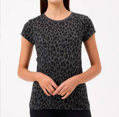 Leopard Ringer Tee