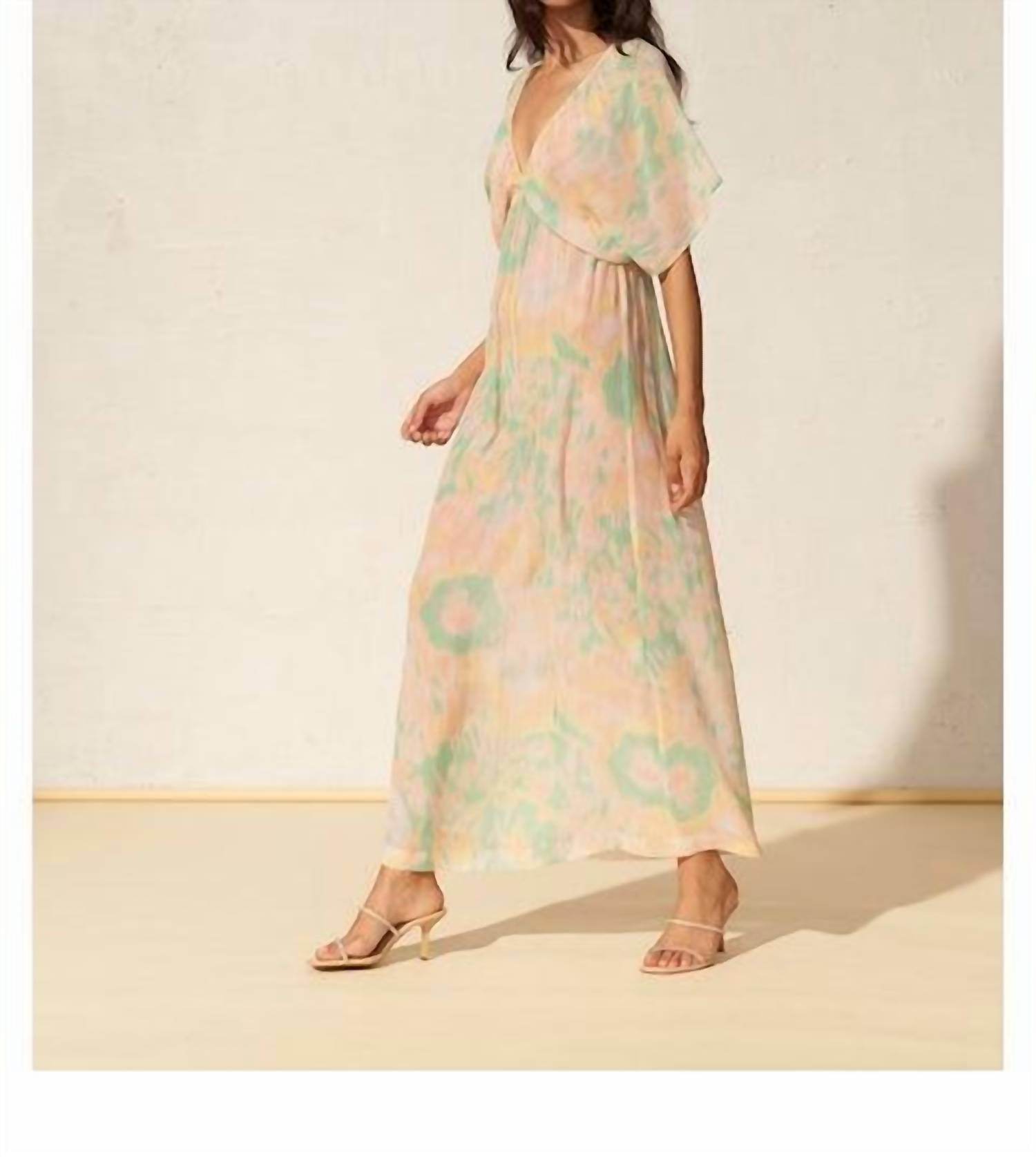 Fete Imperiale - Shahnaz V-neck Dress - Rack Hunt