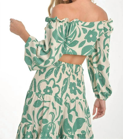 Steffany Milano - Off-shoulder Set - Rack Hunt