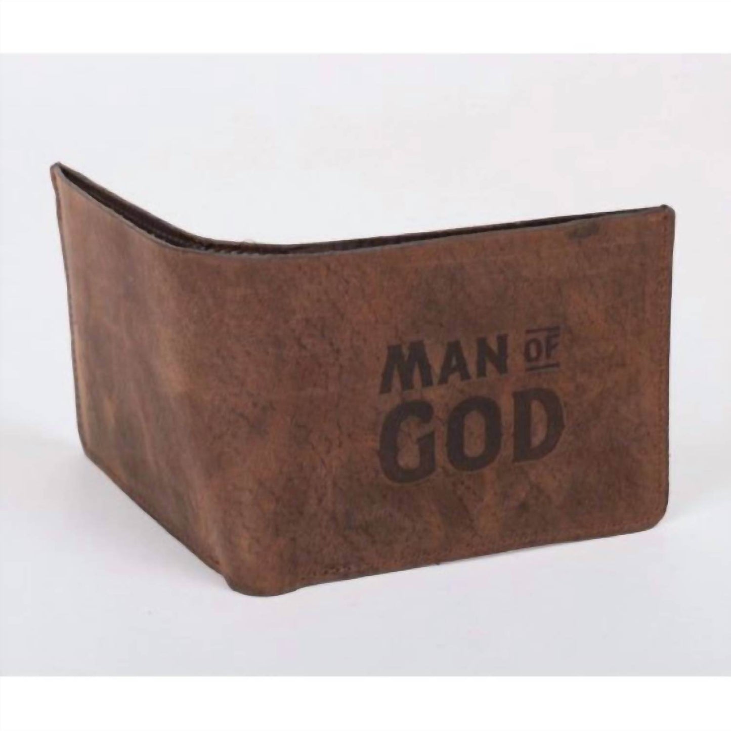 Swanson Christian Products - Men's Buffalo Leather “man Of God” Wallet - Rack Hunt -