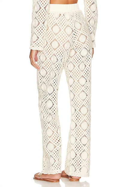 Hira crochet pants
