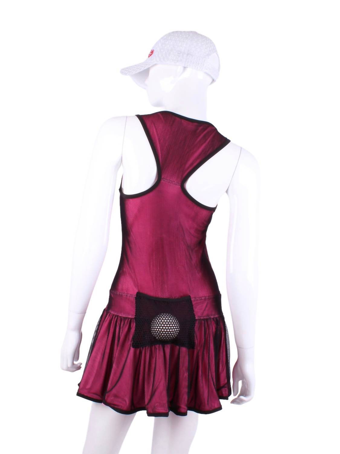 Love Love Tennis - Mesh Sandra Dee Court To Cocktails Tennis Dress - Rack Hunt